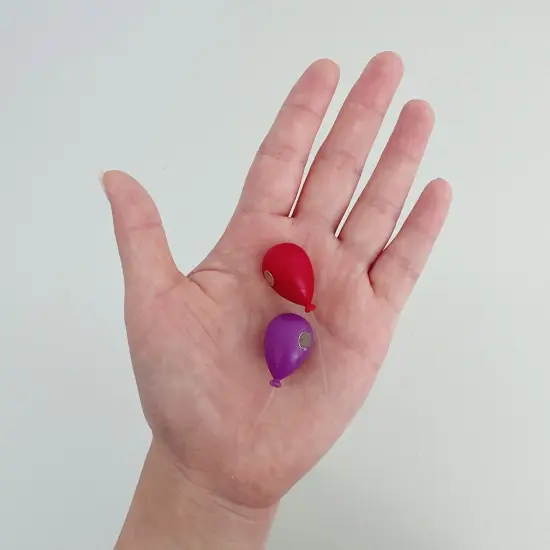 Wrapables Novelty Refrigerator Magnets for Kitchen, Whiteboards, Cabinets, and Lockers (Set of 12) Balloons {4}