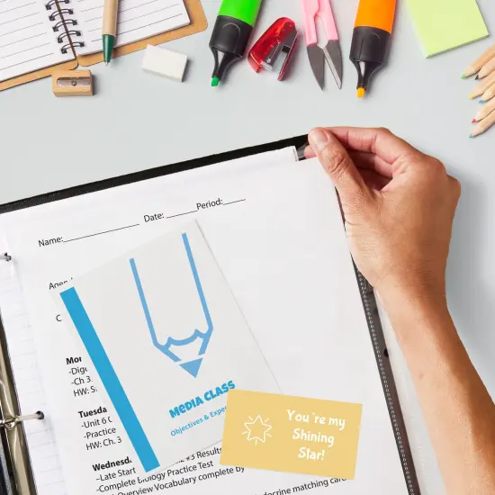 Avery Diamond Clear Secure Top Sheet Protectors, Super Heavyweight, 2-Pack, 50 Page Protectors (86009) {2}