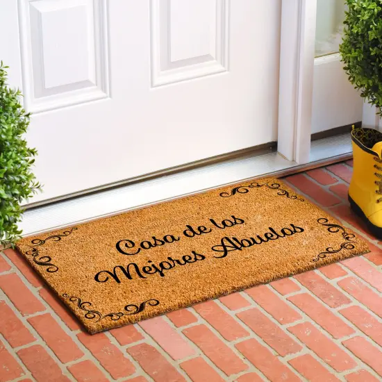 Casa de los mejores Abuelos Doormat {5}