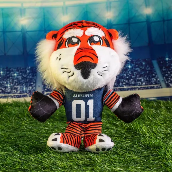 Bleacher Creatures Auburn Tigers Aubie the Tiger 8" Mascot Kuricha Sitting Plush {2}