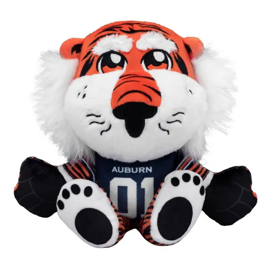 Bleacher Creatures Auburn Tigers Aubie the Tiger 8" Mascot Kuricha Sitting Plush {1}