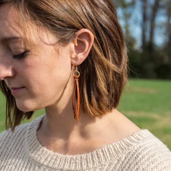 Realeather(R) Crafts Deerskin Lace 1/8"X2yd Packaged-Saddle Tan {5}