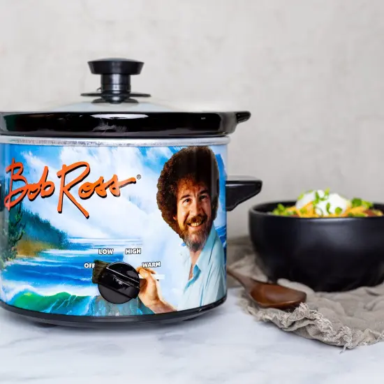 Uncanny Brands Bob Ross 2-Quart Slow Cooker {2}