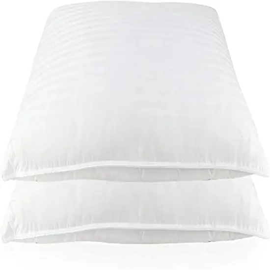 East Coast Bedding 2 Pack Luxury Goose Down Filled Pillows (Queen Size) {3}