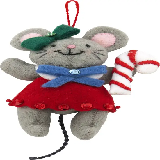 Bucilla Felt Ornaments Applique Kit Set Of 6-Night Before Christmas {6}