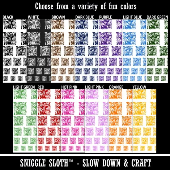 Trick or Treat Halloween Witch Temporary Tattoo Water Resistant Fake Body Art Set Collection White {2}