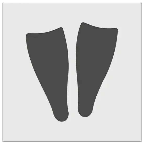 Scuba Snorkel Fins Wall Cookie DIY Craft Reusable Stencil {7}