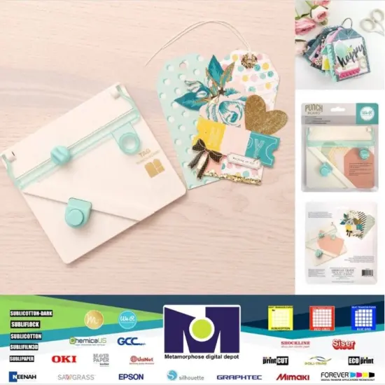 We R Memory Keepers TAG Punch Board Tool 660248 by American Crafts {1}
