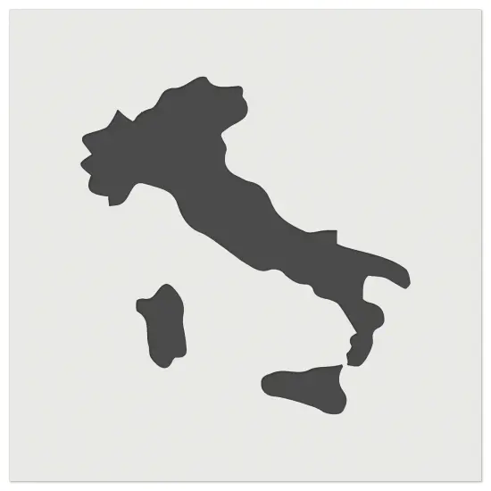 Italy Country Solid Wall Cookie DIY Craft Reusable Stencil {7}