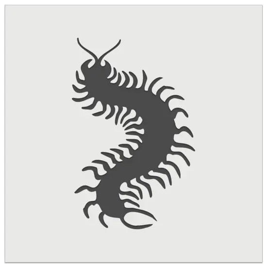 Creepy Crawley Centipede Bug Wall Cookie DIY Craft Reusable Stencil {7}