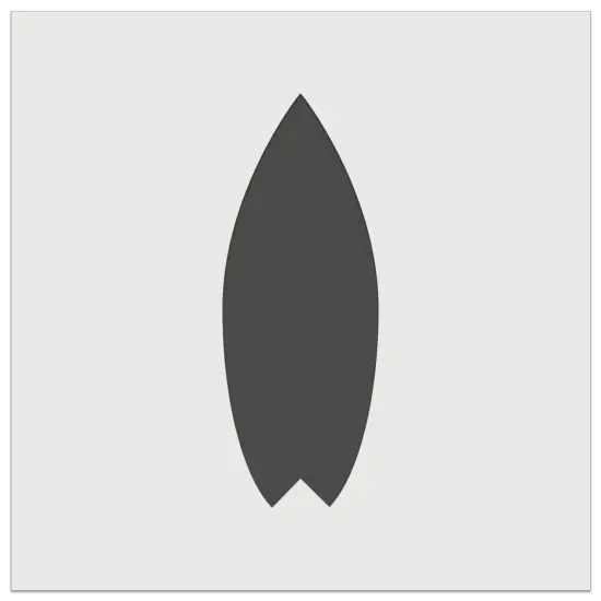 Surfboard Solid Wall Cookie DIY Craft Reusable Stencil {2}