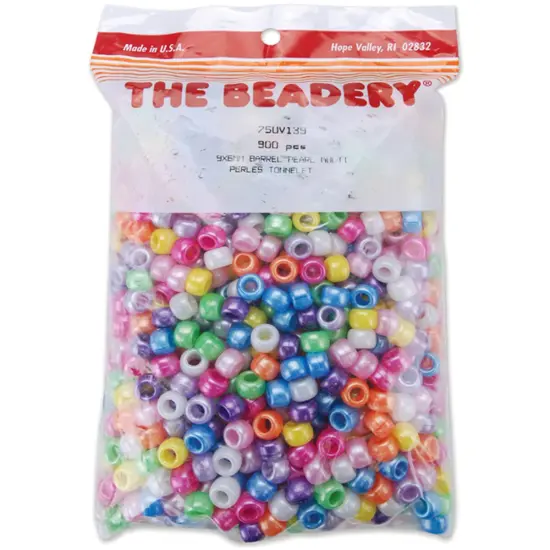 The Beadery Pony Beads 6mmX9mm 900/Pkg {2}