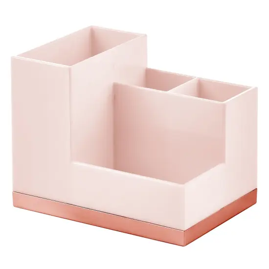 mDesign Toothbrush/Toothpaste Holder with 4 Compartments {5}