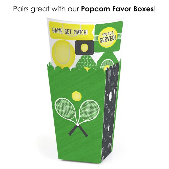 Big Dot of Happiness You Got Served - Tennis - Baby Shower or Tennis Ball Birthday Party Favor Sticker Set - 12 Sheets - 120 Stickers {7}