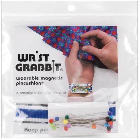 Wrist Grabbit Magnetic Pincushion-W/20 Pins {1}