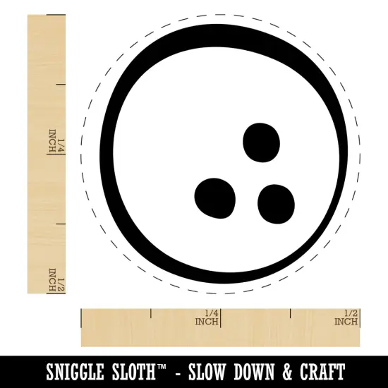 Coconut Doodle Self-Inking Rubber Stamp for Stamping Crafting Planners Fuchsia {1}