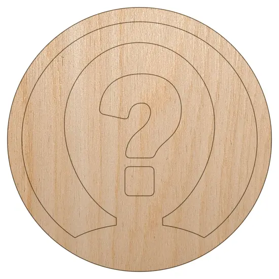 Anonymous Hidden Secret Person Icon Unfinished Wood Shape Piece Cutout for DIY Craft Projects {7}
