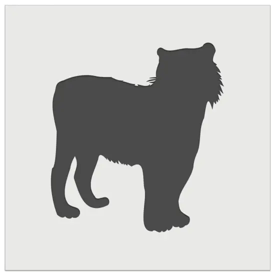 Tiger Solid Wall Cookie DIY Craft Reusable Stencil {7}