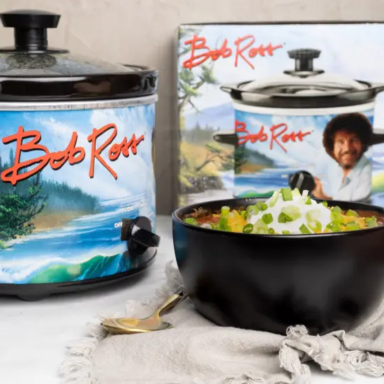 Uncanny Brands Bob Ross 2-Quart Slow Cooker {4}