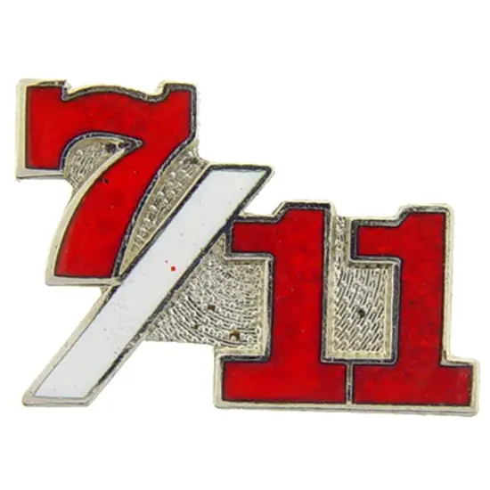 7/11 Pin 1" {1}