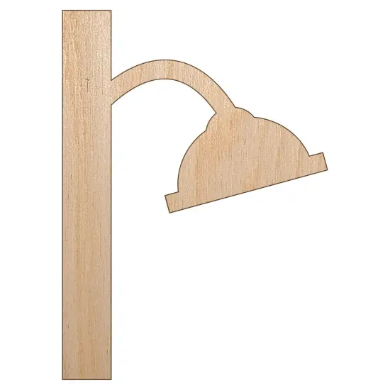 Shower Head Unfinished Wood Shape Piece Cutout for DIY Craft Projects {7}