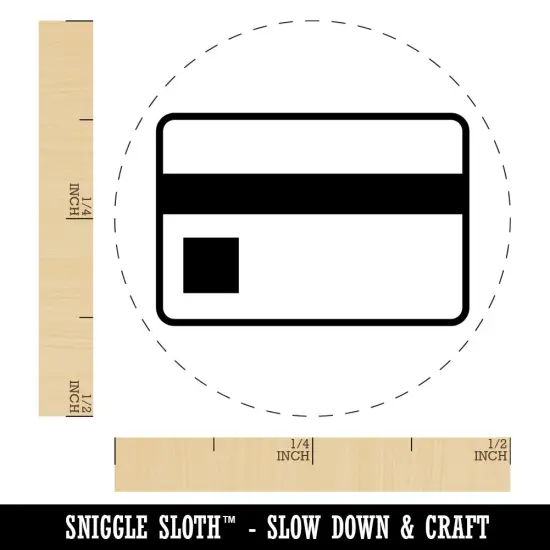 Credit Card Money Bills Self-Inking Rubber Stamp for Stamping Crafting Planners UV {1}