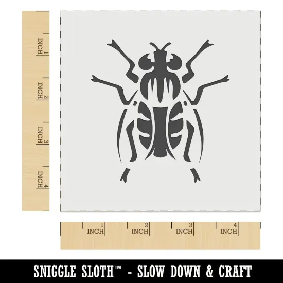 House Fly Flies Insect Pest Bug Wall Cookie DIY Craft Reusable Stencil {6}