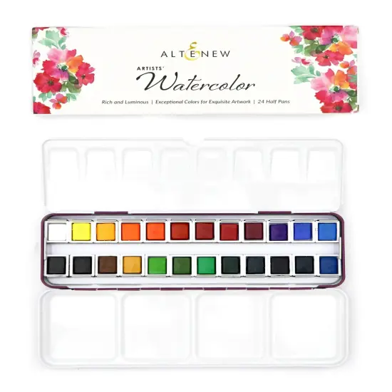 Artists' Watercolor 24 Pan Set {5}