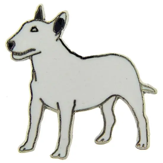 Bull Terrier Pin 1" {1}