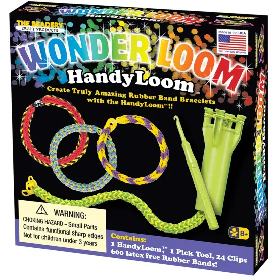 The Beadery Wonder Loom Handy Loom Kit-626 Pieces {1}