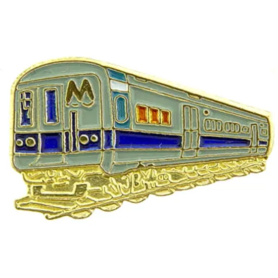 Long Island Train Pin 1" {1}