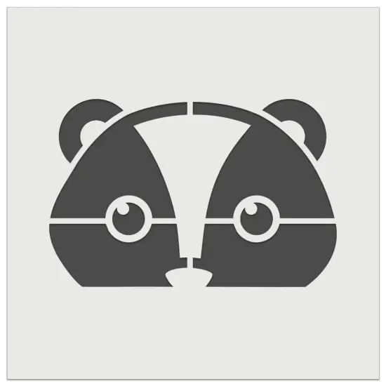 Peeking Skunk Wall Cookie DIY Craft Reusable Stencil {7}