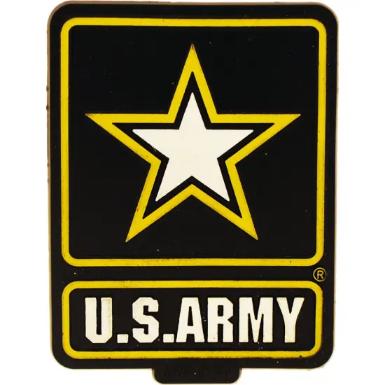 US Army Logo Magnet Car Fridge Locker Decal 3&rdquo; {1}