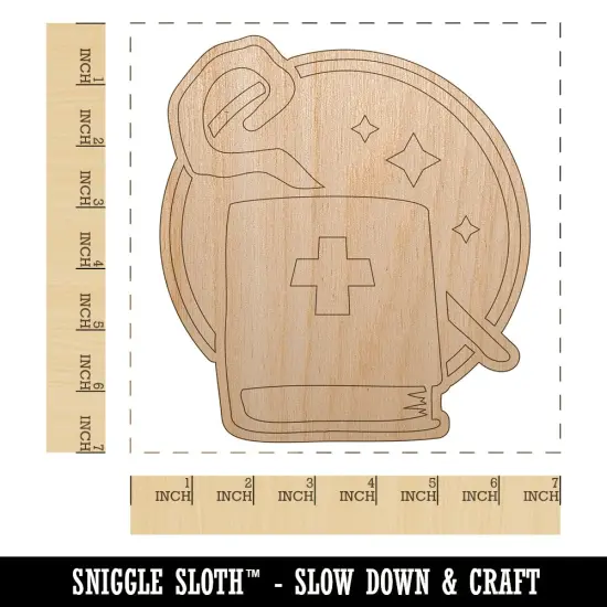 Priest Healer Cleric Tome and Staff Gaming Unfinished Wood Shape Piece Cutout for DIY Craft Projects {1}