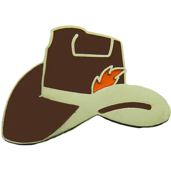 Cowboy Hat Pin 1" {1}