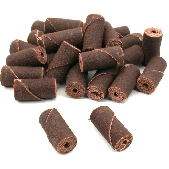 Jewelers Polishing Cartridge Rolls 1 1/2"x1/2" Medium Grit, Pack of 25 {1}