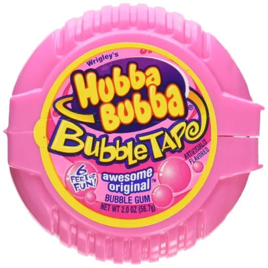 Bubble Gum Tape, Awesome Original, 2-Ounce Tapes (Case of 6) {1}