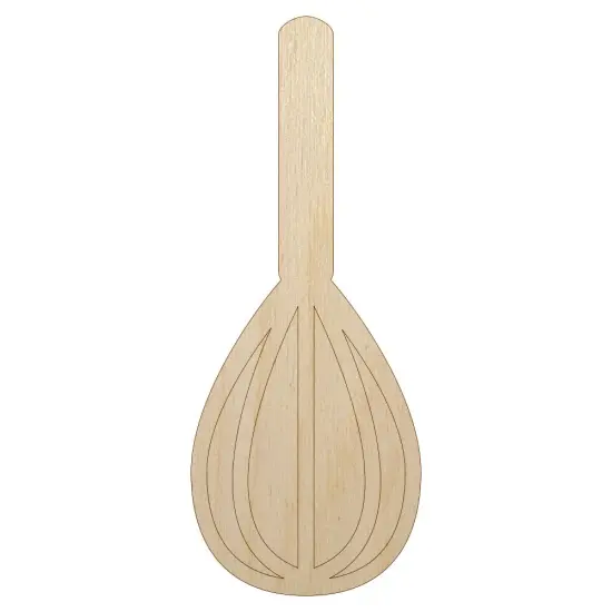 Whisk French Whip Cooking Baking Unfinished Wood Shape Piece Cutout for DIY Craft Projects {1}