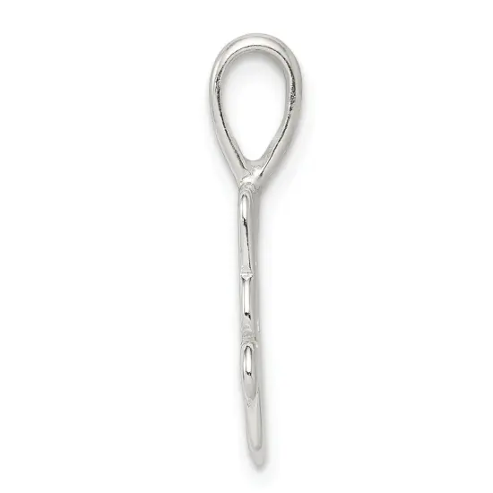 Sterling Silver I Love My Sister Pendant Charm Jewelry 20mm x 25mm {4}