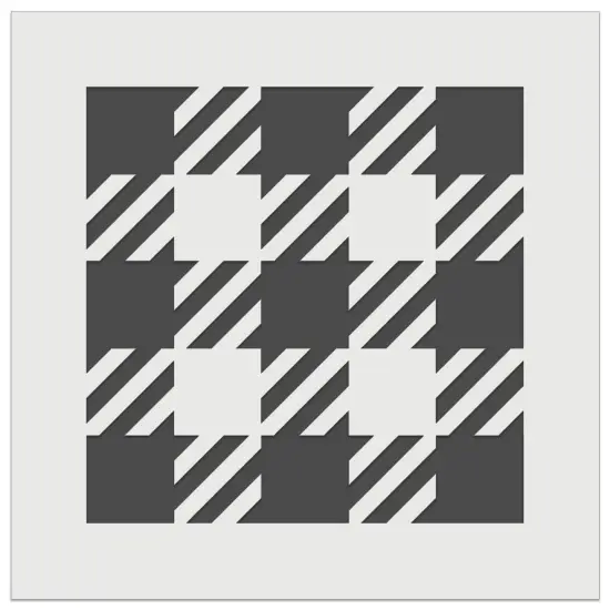 Buffalo Plaid Fabric Fashion Pattern Wall Cookie DIY Craft Reusable Stencil {7}
