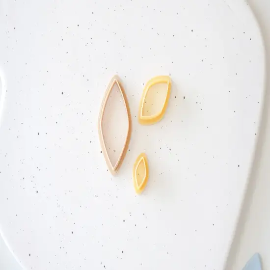 Diamond Shape Polymer Clay Cutter Set {4}