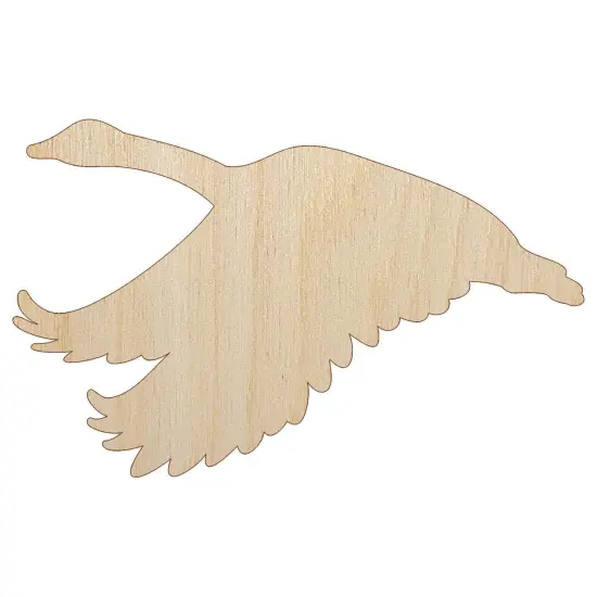 Canadian Goose Canada Unfinished Wood Shape Piece Cutout for DIY Craft Projects {7}