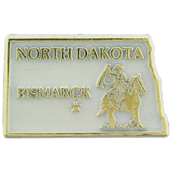 North Dakota Refrigerator Magnet 2" {1}