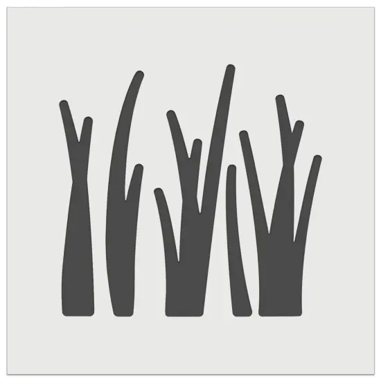 Blades of Grass Lawn Wall Cookie DIY Craft Reusable Stencil {7}