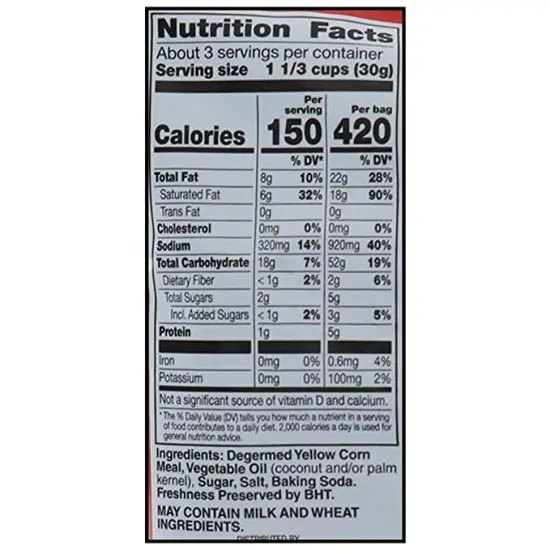 Original Flavor Crispy Corn Snacks, 3.0 oz - Case of 6 {3}