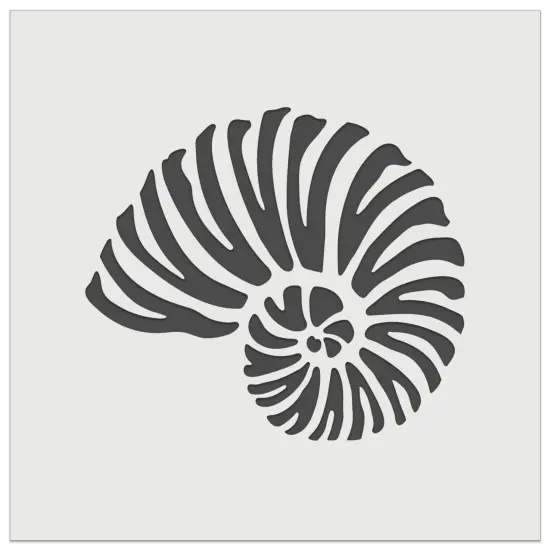 Nautilus Beach Sea Shell Wall Cookie DIY Craft Reusable Stencil {2}