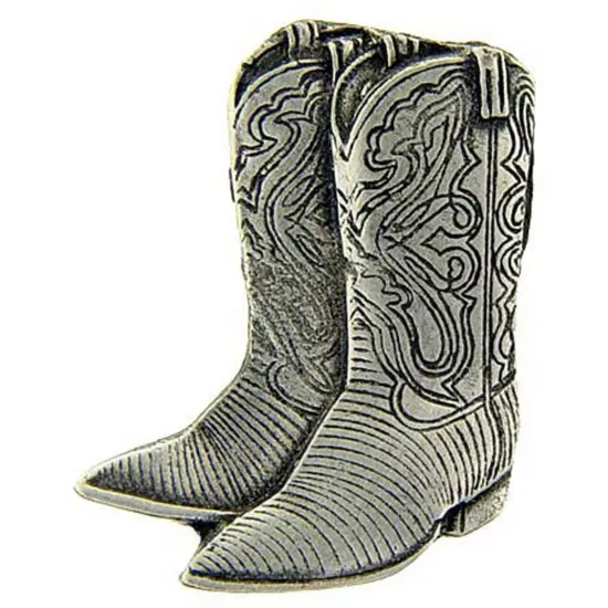 Cowboy Boots Pin 1" {1}