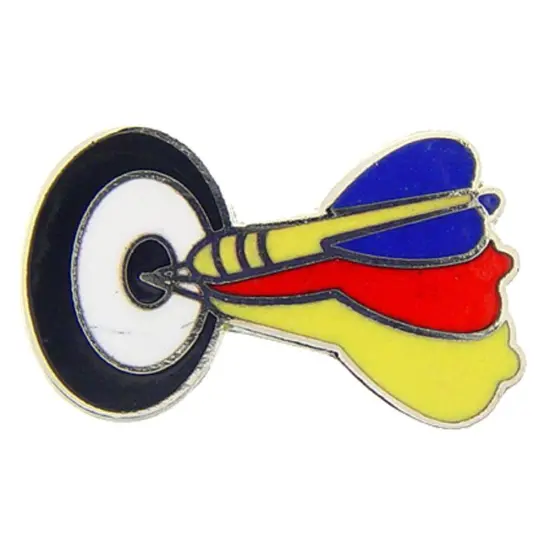 Darts & Board Pin 1" {1}