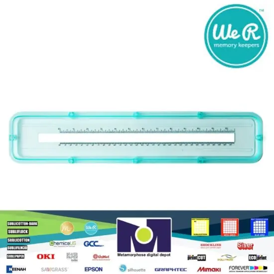 American Crafts We R Memory Keepers PRINTMAKER ALIGNMENT GUIDE 12" 60000091 {1}