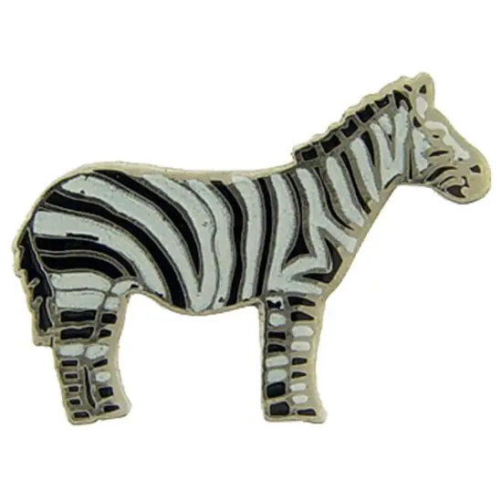 Zebra Pin 1" {1}